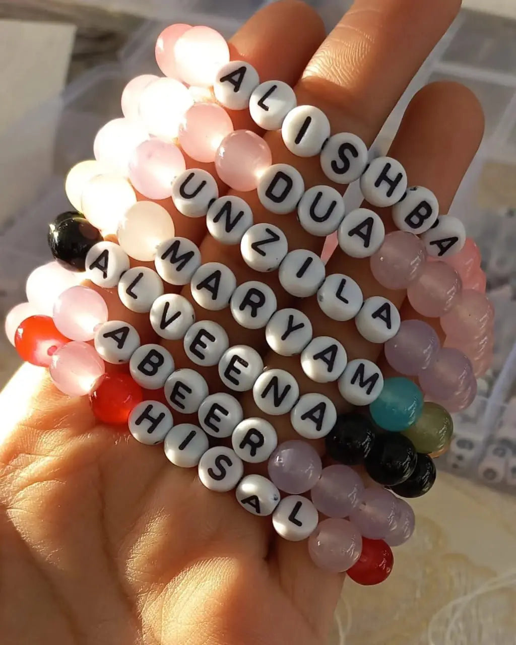 Personalized Name Bracelet – Customizable Bracelet for Girls & Boys, Perfect Gift for Wife, Fiancé, Mother, Friend, or Loved Ones - Taha collection