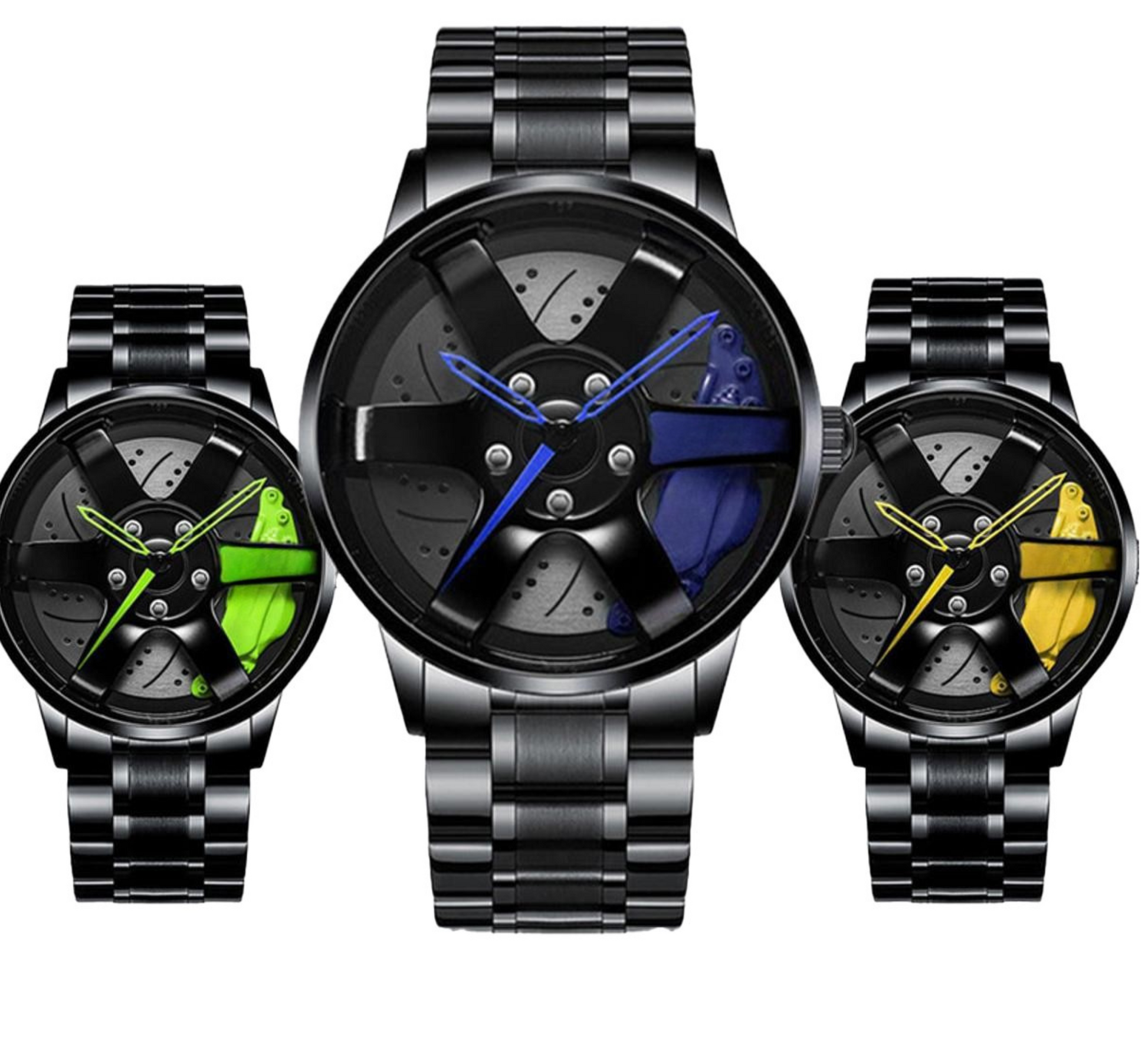 Rotating Watch 1990 Men Watch Rotation Wheel Fashion Creative Waterproof Stainless Steel - Taha collection