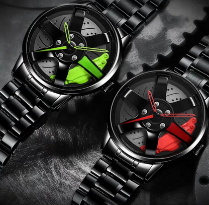 Rotating Watch 1990 Men Watch Rotation Wheel Fashion Creative Waterproof Stainless Steel - Taha collection
